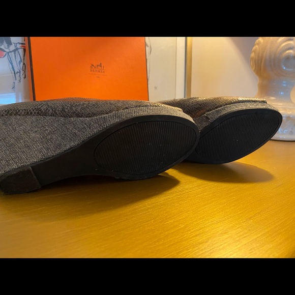 Christin Michaels Tweed Platform Wedges - Picture 4 of 4